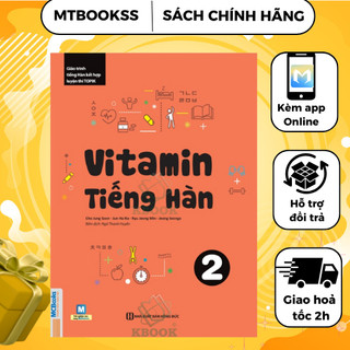 Sách - Combo Vitamin Tiếng Hàn (tập 2 + 3)