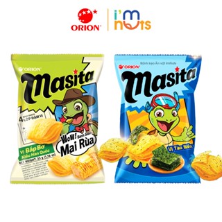Combo 5 Gói Bánh Snack Khoai Tây Mai Rùa 4 lớp Masita Orion Đủ Vị Gói Nhỏ Và Gói Lớn
