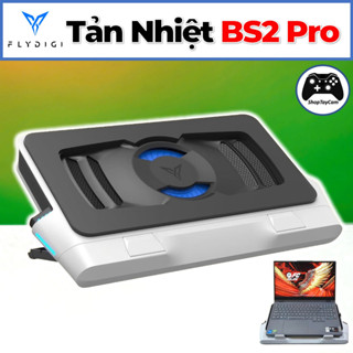 Đế Tản Nhiệt Laptop Flydigi BS2 Pro / BS2 - Để Tản Nhiệt Laptop Cao Cấp, Sò Lạnh 4 Chế Độ Làm Mát