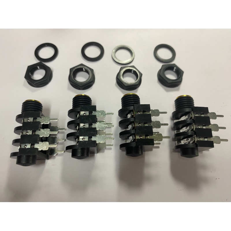 Combo 4 Jack cắm Micro lỗ cái 6mm (4 cái)