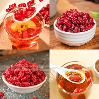Sơn thù du khô 500g, đã tách hạt, màu đỏ, đẹp, không lẫn tạp chất - Chợ Thảo Dược Việt