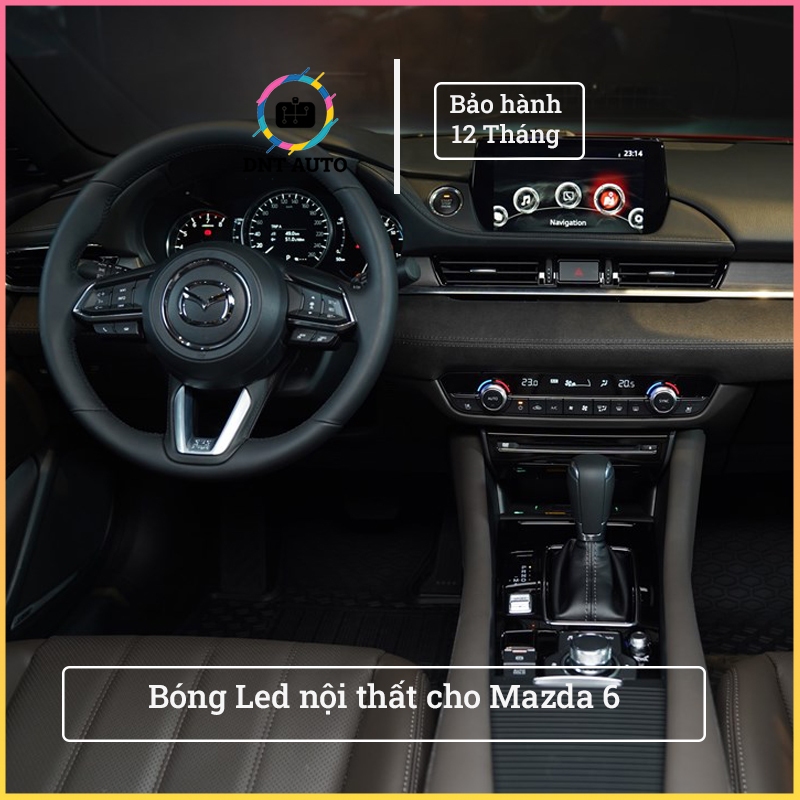 Bóng led nội thất Mazda 6, đèn trần Mazda 6, đèn cốp Mazda 6