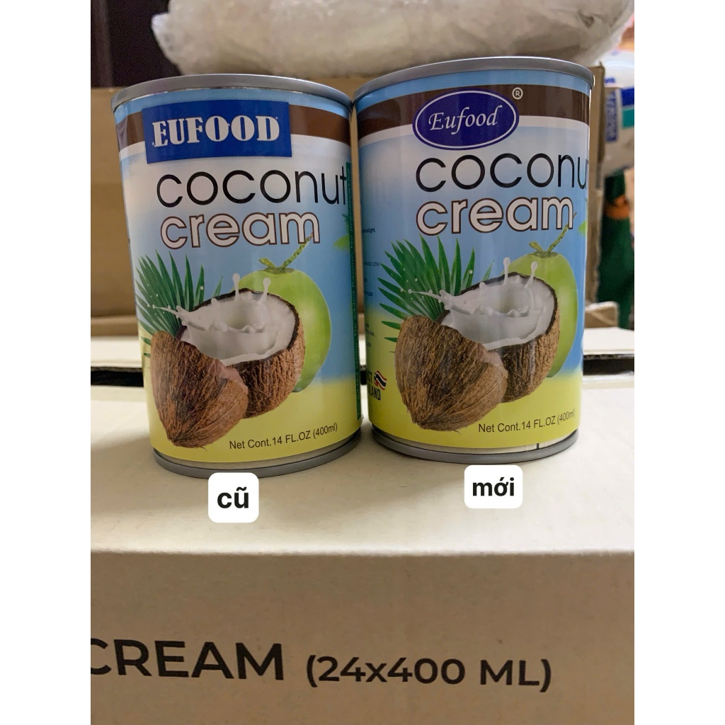 Nước cốt dừa Eufood Thái Lan 400ml