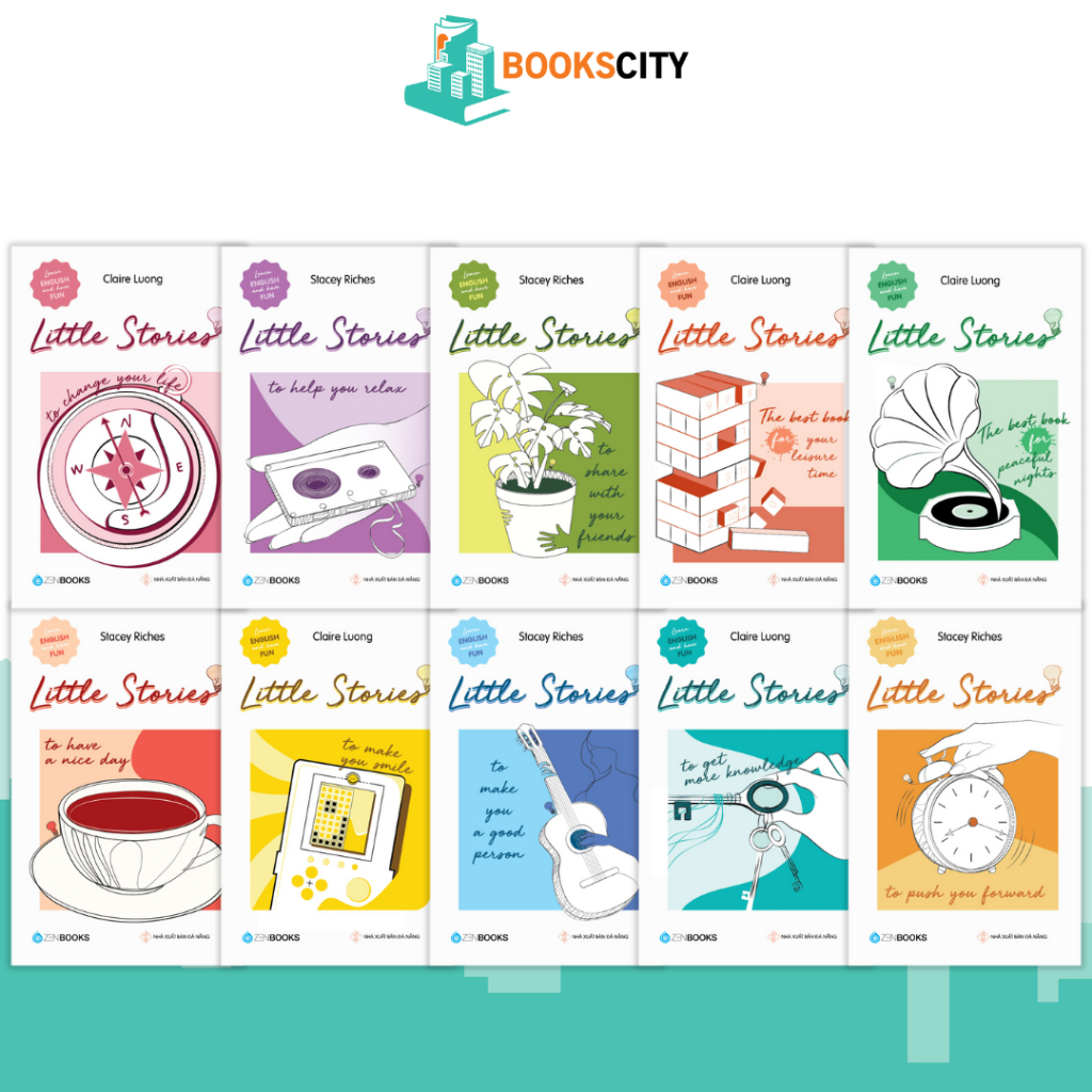 Bộ 10 Quyển Sách Little Stories