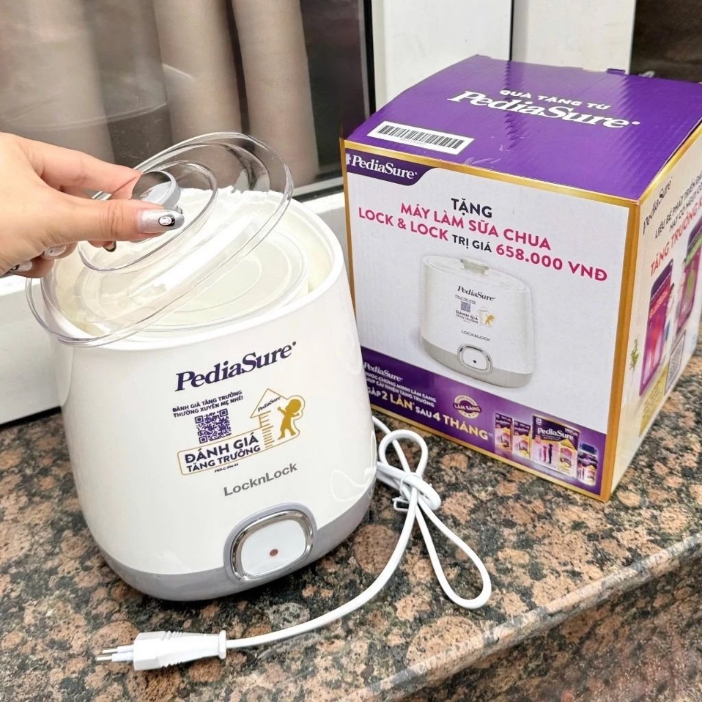 Máy Làm Sữa Chua Lock&Lock EJY110SLV 🫔🫔 2️⃣4️⃣9️⃣k 👉 Giá hãng 658.000đ