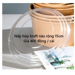Set 10 tô giấy kraft không nắp (750ml hoặc 1000ml)