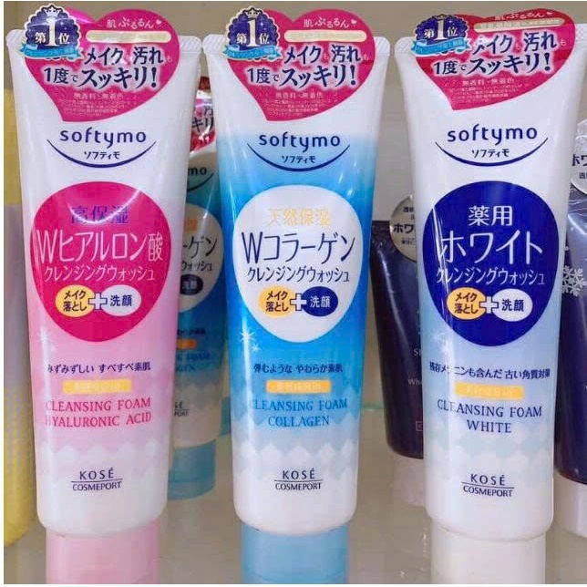 SỮA RỬA MẶT Kose Softymo Nhật Bản 220gr