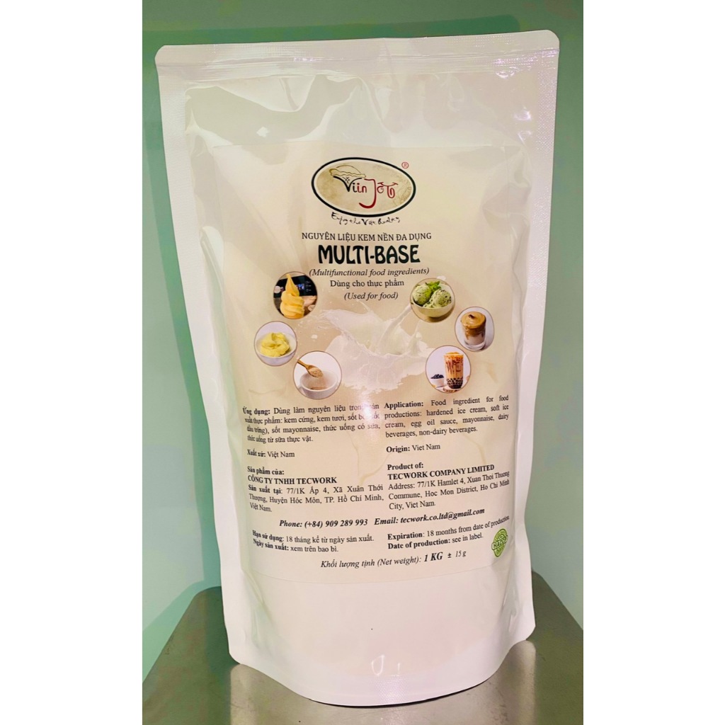 NGUYÊN LIỆU MULTI-BASE:  GÓI 200g