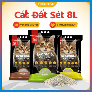 Cát vệ sinh cho mèo Petchoice | Khử mùi, ít bụi ,vón cục - bao 15L/7.6kg