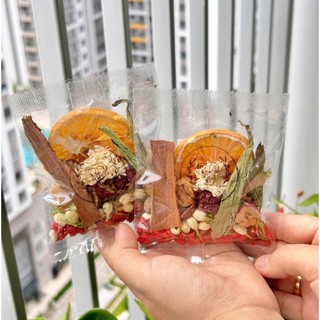  Trà cam quế thảo mộc 8 vị trà cam quế an thần dưỡng tâm giúp giữ ấm cơ thể dưỡng nhan dễ ngủ thư giãn 