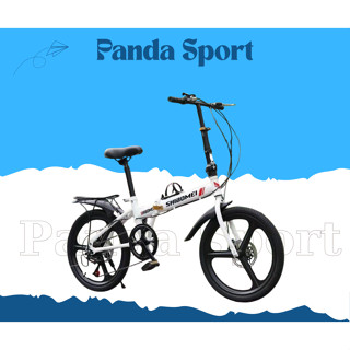 Xe đạp gấp gọn 20inch Shibomeii giảm xóc kép, xe đạp số siêu nhẹ, phụ kiện xe