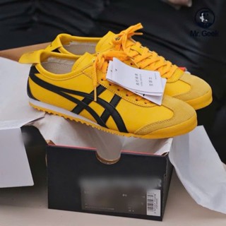 Giày Onit.su.ka Tai.gơ Mexico 66 Vàng Full Color Full Box