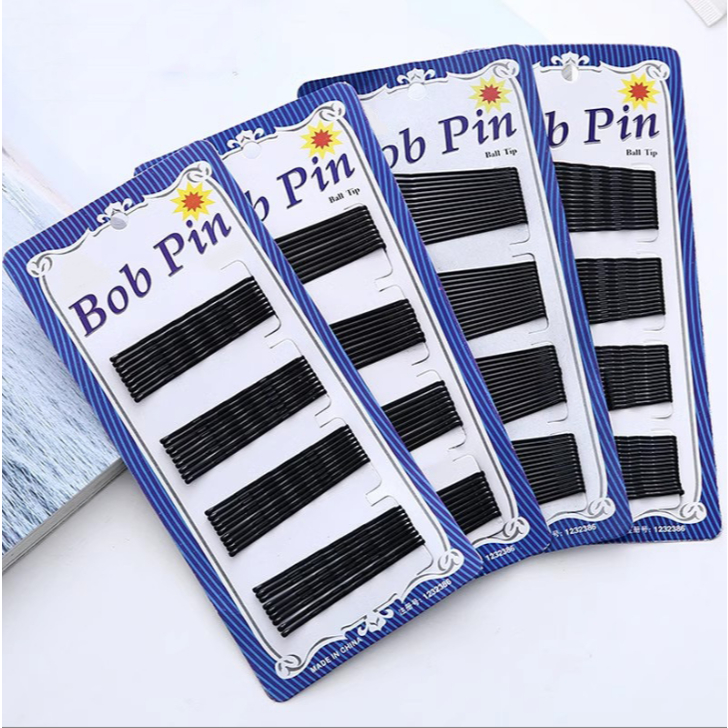 Kẹp tăm đen - Set 30 chiếc kẹp tóc màu đen