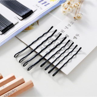 Kẹp tăm đen - Set 30 chiếc kẹp tóc màu đen