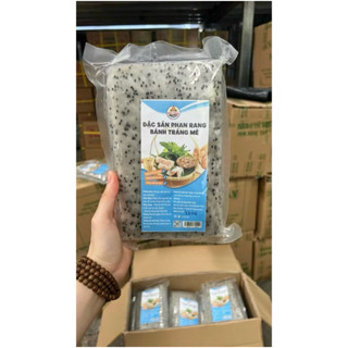 BÁNH TRÁNG MÈ ĐEN  PHAN RANG khổ A5 (500g/50 miếng)