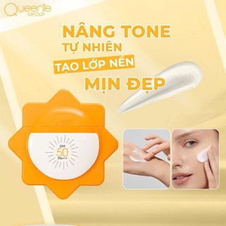  Kem chống nắng phổ quang A và C tuýp 60g Queenie skin 