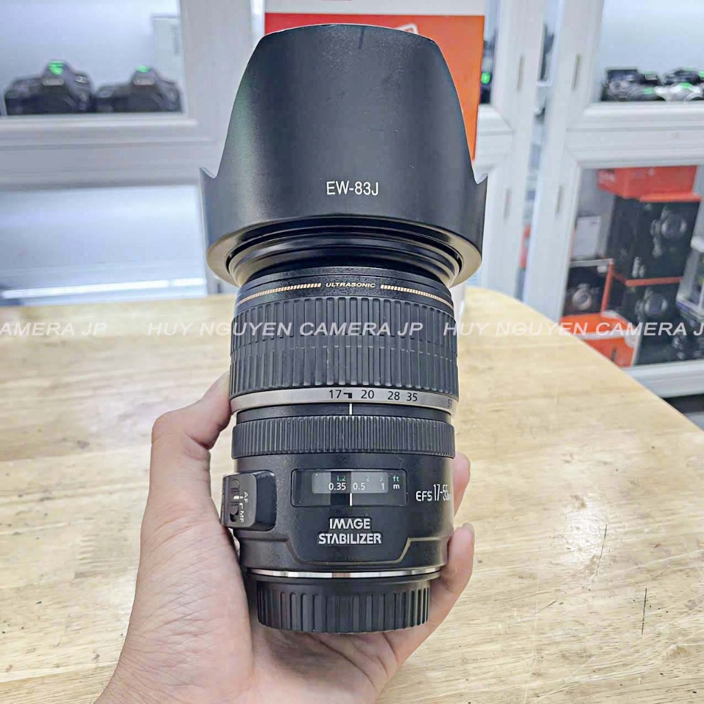 ỐNG KÍNH CANON 17 55 F2.8 IS USM ĐẸP . ỐNG KÍNH CHỤP CHÂN DUNG PHONG CẢNH RẤT ĐA DỤNG . Canon EF-S 1