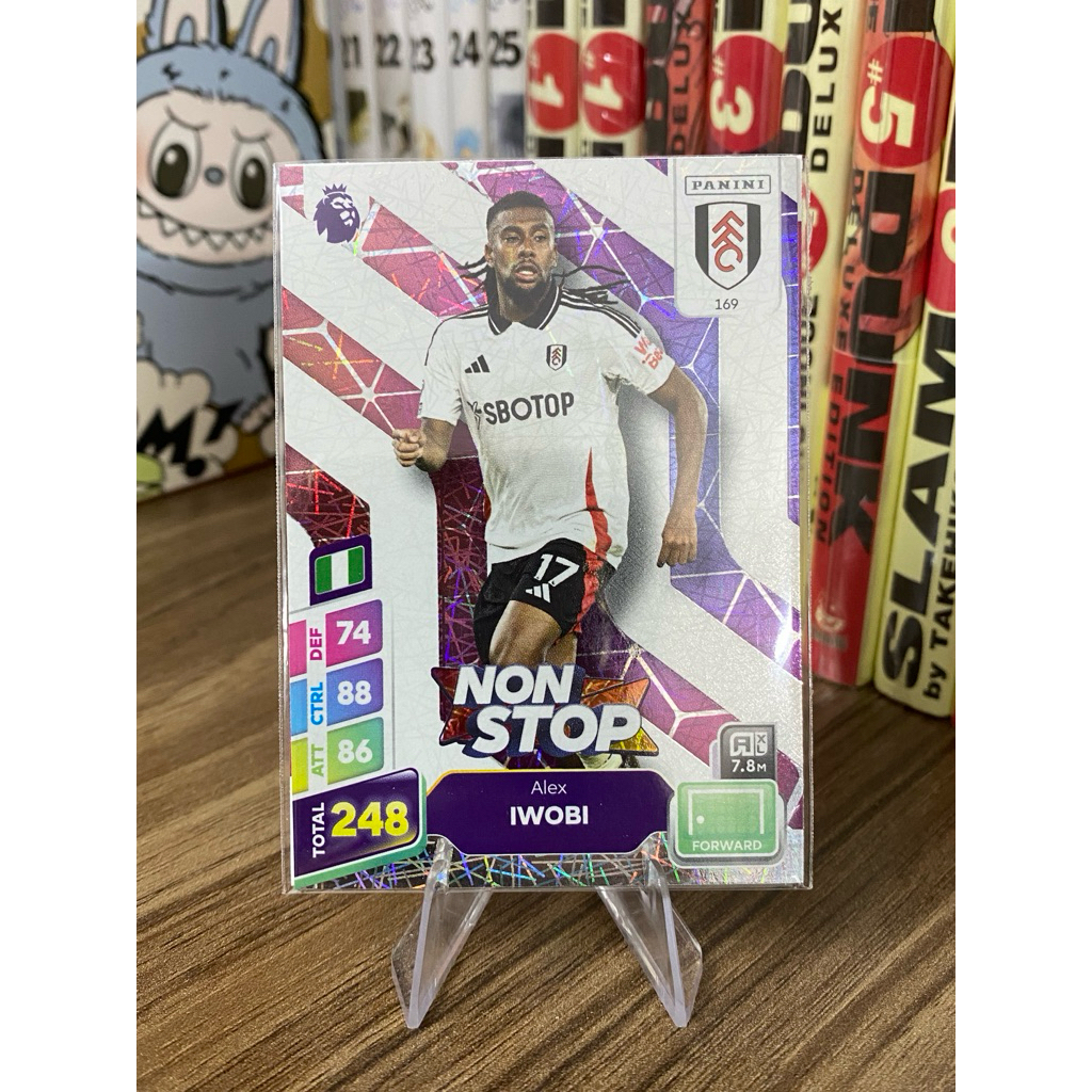 Thẻ cầu thủ Bóng Đá Panini Premier League Adrenalyn Plus 2025 Insert Tổng hợp| Iwobi, Burgess, Ander