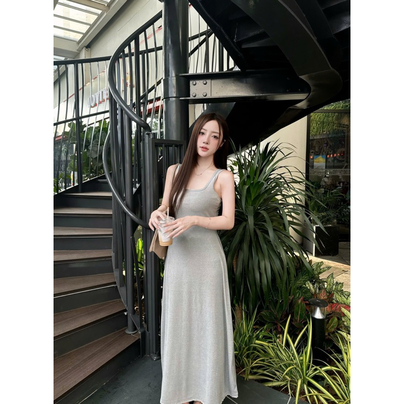 Đầm Body Nữ 2 Dây Bản To Có Mút Ngực Cổ Vuông Dây Chéo Lưng, Đầm Nữ Dáng Dài ( có Bigsize) đầm nữ 33 | BigBuy360 - bigbuy360.vn