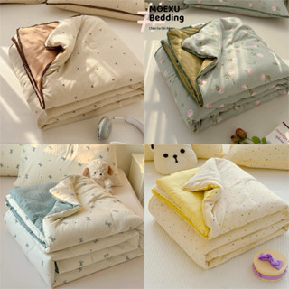 Chăn Đũi Hè ICY Hàn Quốc Mẫu Mới Nhất, Chăn Trần Bông Mềm Mỏng Thoáng Mát, Màu Sắc Nhẹ Nhàng Tươi Mát KT 2mx2m3