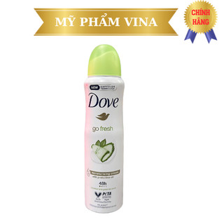 Xịt khử mùi Dove Go Fresh dưa leo 150ml