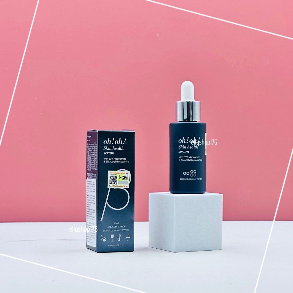 [Chính hãng + Nhãn Phụ] Tinh chất mờ thâm, se lỗ chân lông Oh Oh Niacinamide 20% Oh! Oh! 30ml - Elly