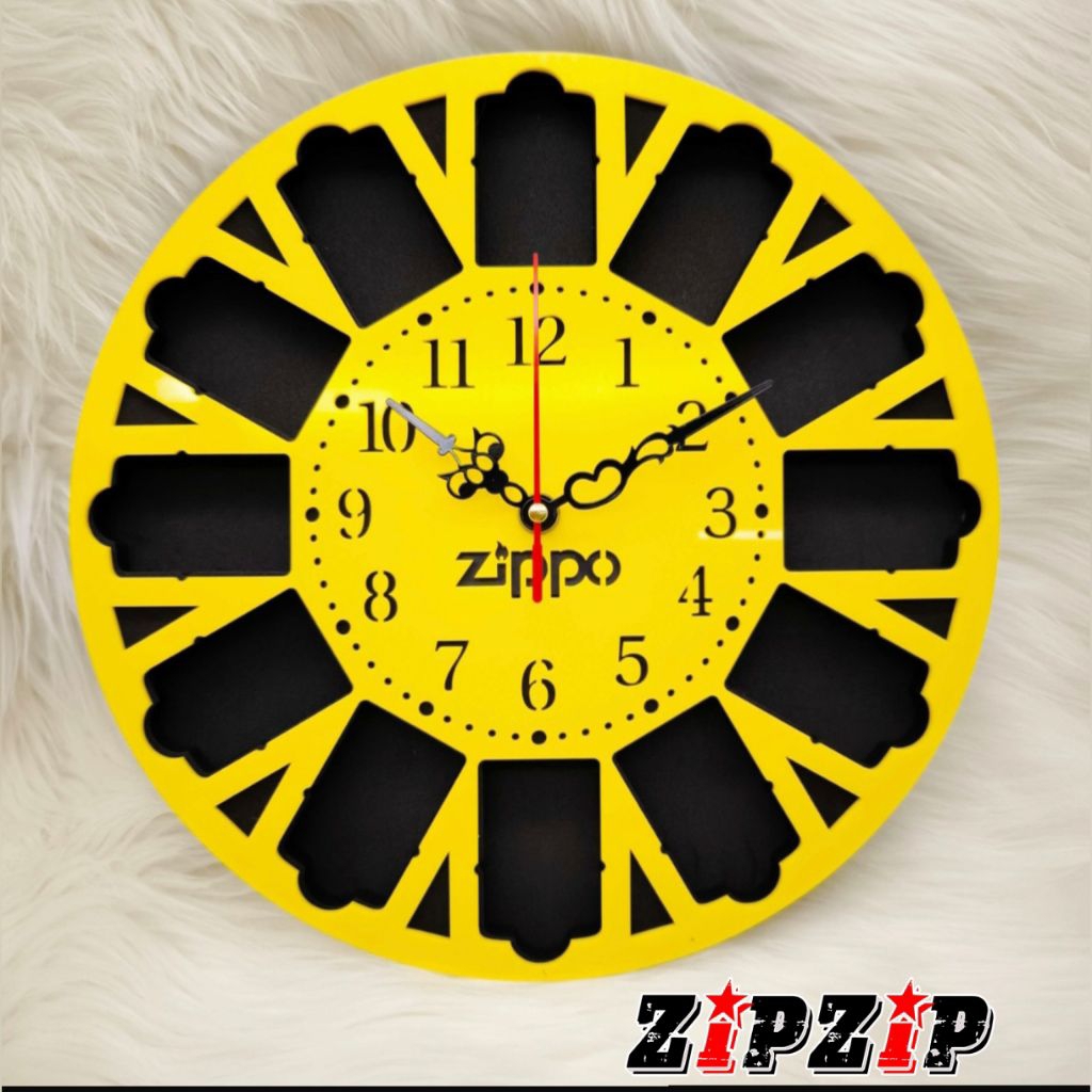 Đồng hồ trưng bày treo tường zippo