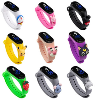 M4-Đồng Hồ LED Hoạt Hình Mới Cho Trẻ Em Và Học Sinh, Đồng Hồ Đeo Tay Điện Tử Chống Nước, Đồng Hồ LED Điện Tử, Quà Tặng