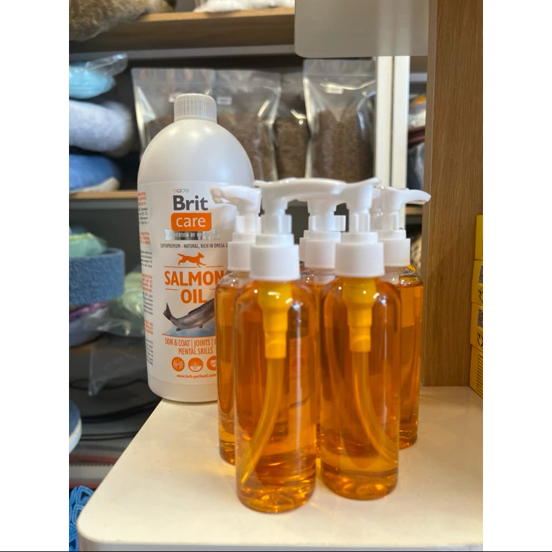 Dầu Cá Hồi Brit Care Dưỡng Lông Cho Chó Mèo-Nhập Đức