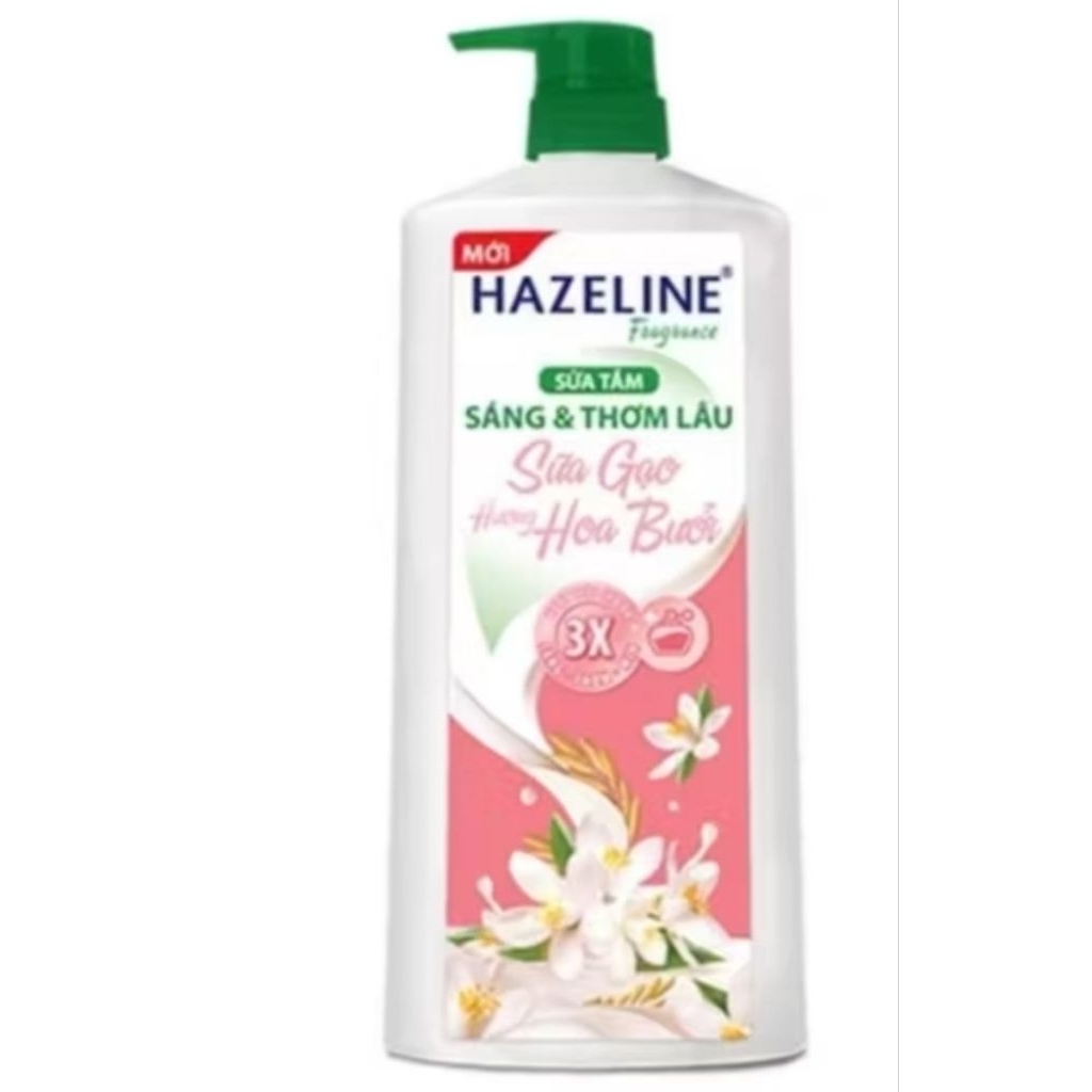 Sữa Tắm Hazeline Sữa Gạo Hương Hoa Bưởi 800g