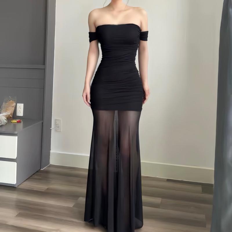 Đầm body nữ 7 kiểu dài đuôi cá 2 lớp sang trọng Lolystore XV601 | BigBuy360 - bigbuy360.vn