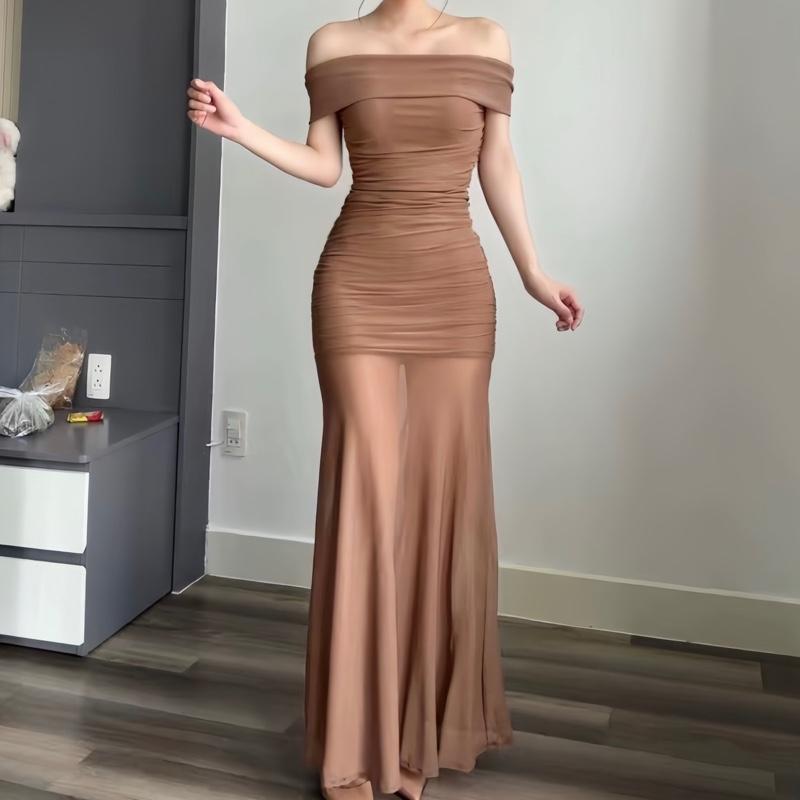 Đầm body nữ 7 kiểu dài đuôi cá 2 lớp sang trọng Lolystore XV601 | BigBuy360 - bigbuy360.vn