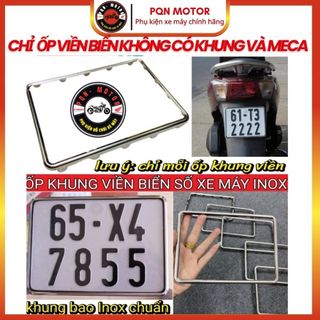Bảng Biển Số  Full Bộ – Kèm Mika Bảo Vệ, Lắp Gọn Gàng, Đẹp Bền, Tăng Thẩm Mỹ Cho Xe Máy