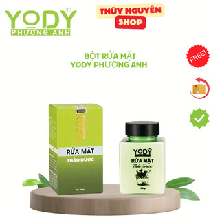  Bột rửa mặt YODY PHƯƠNG ANH giúp kìm dầu sạch mụn 