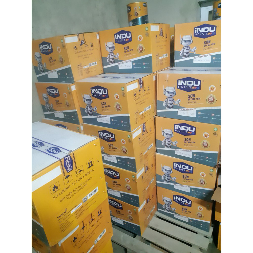 Sơn Indu sơn sắt mạ kẽm