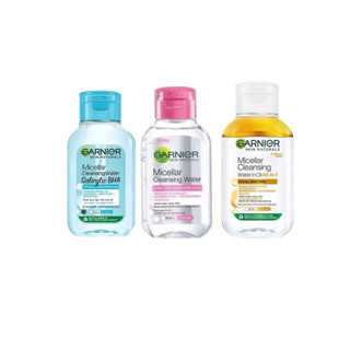  Nước tẩy Trang Garnier Skin Active Oil Infused Micellar Cleansing Water  50ml- Dầu Vàng cho mọi Loại Da 