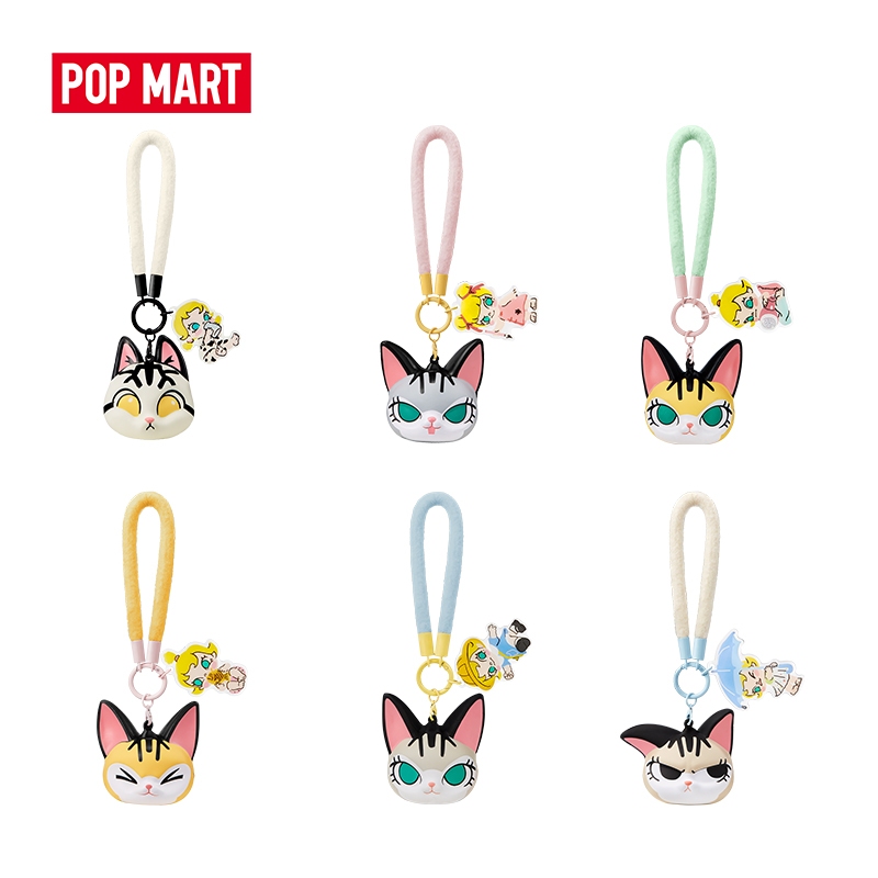 POP MART Baby Molly & Baby Tabby Series-Squishy Charm Blind Box - Whole Set
