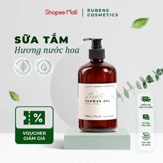 Sữa Tắm Trắng Da, Dưỡng Ẩm, Làm Sạch Bụi Bẩn, Hương Nước Hoa Cao Cấp Mojito Rubens Cosmetic chai 500m