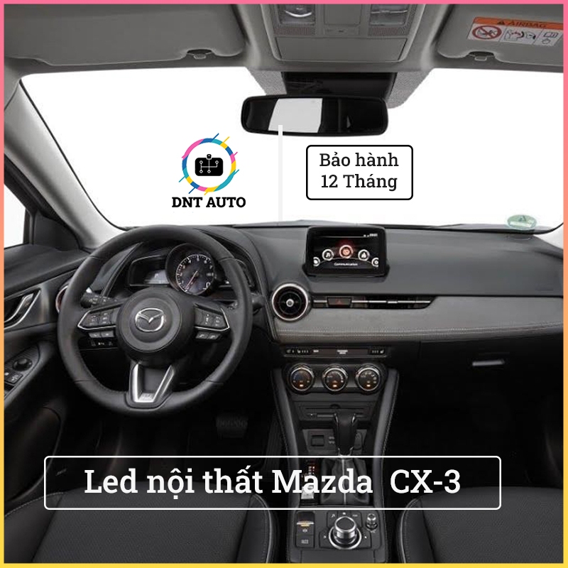 Bóng led nội thất Mazda CX3, đèn trần Mazda CX3, đèn cốp Mazda CX3