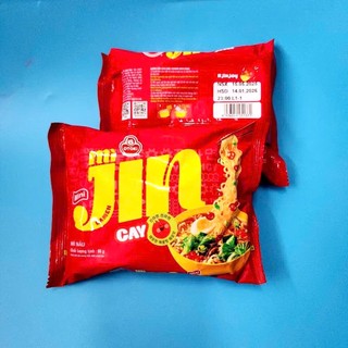 Mì jin cay hàn quốc ottogi 120 g, mì jin cay ottogi 120g, mì jin không cay otoki