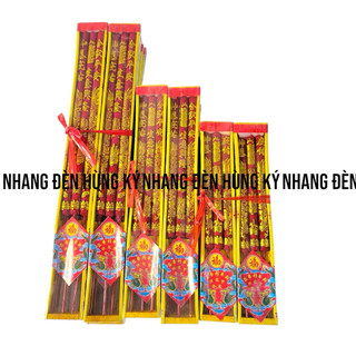 Nhang rồng 3 cây mini màu đỏ đứng tàn