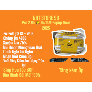   NHT STORE  Tai Nghe Bluetooth NHT Pro 2 Hổ Vằn 1571AM POPuUP New 2025 - Thích Nghi Tai Nghe - Nhận Biết Cuộc Gọi. 