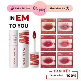 Son Kem Bùn Into You Shero Super Matte Lip & Cheek Mud, Son Lì IntoYou EM kiêm má hồng