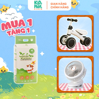 (1A) [TẶNG XE CHÒI/QUẠT KẸP BÀN] COMBO 1 BỊCH tã/bỉm quần/dán Amor Natural thoáng khí đủ size NB tới 4XL