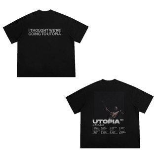 Áo Thun Local Brand MUZIK CLOTHING | UTOPIA - Form Boxy, 100% Cotton 2 Chiều, 280gsm, In Nhiệt CLC