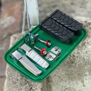 Combo gác chân Take nhôm+ Cao su để chân wave sirius dream vision ab vario future ex 135