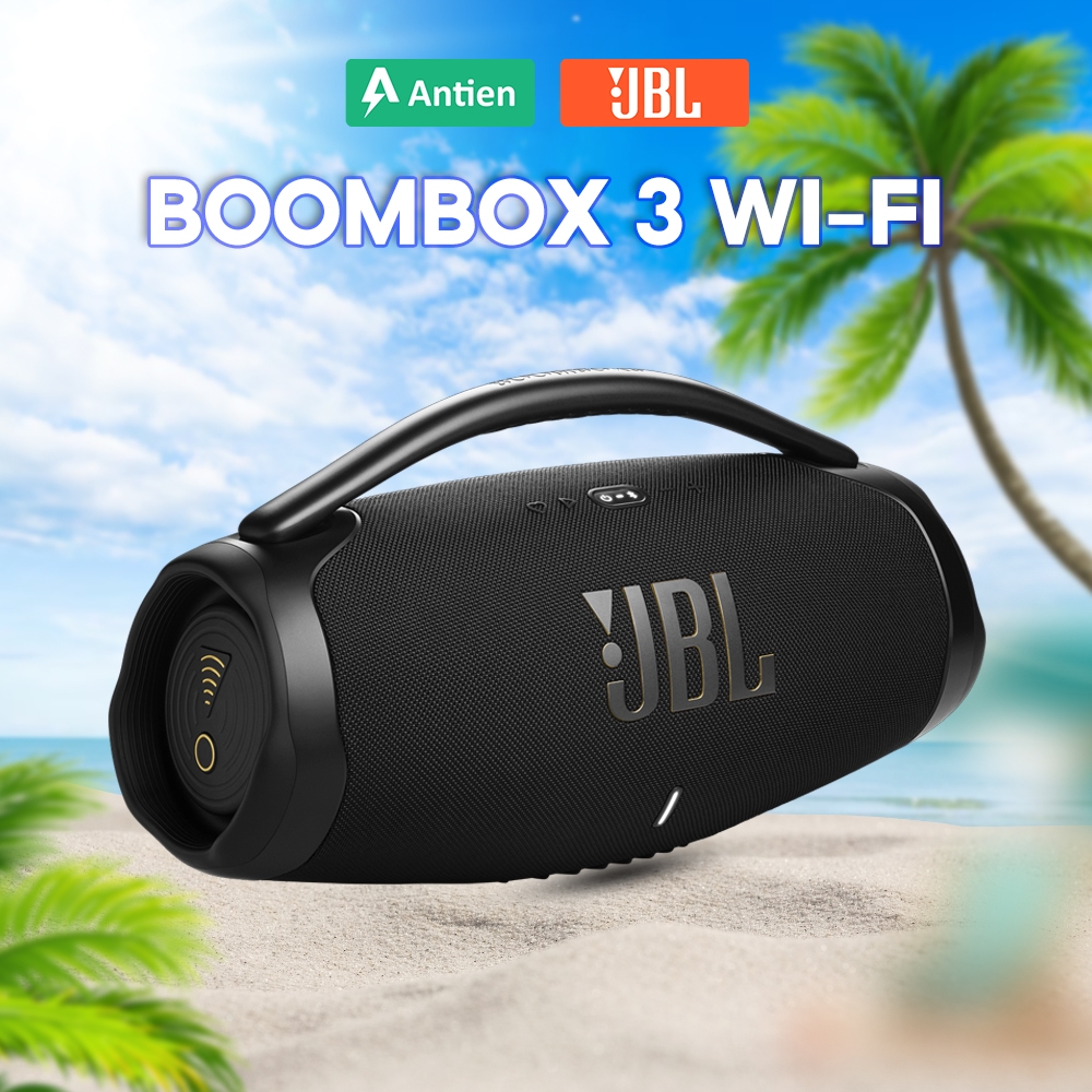 Loa Bluetooh JBL Boombox 3 Wifi, pin trâu đến 24 giờ - Hàng chính hãng PGI bảo hành 12 tháng