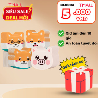 Set 10 Miếng Dán Giữ Nhiệt 10 Giờ KJ WoMu Warm, Hình Ngộ Ngĩnh
