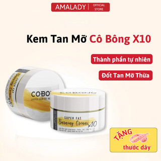  Kem Tan Mỡ Bụng Cô Bông x10 - Gel Tan Mỡ Bụng Chiết Xuất Tự Nhiên CHÍNH HÃNG CÔNG TY 