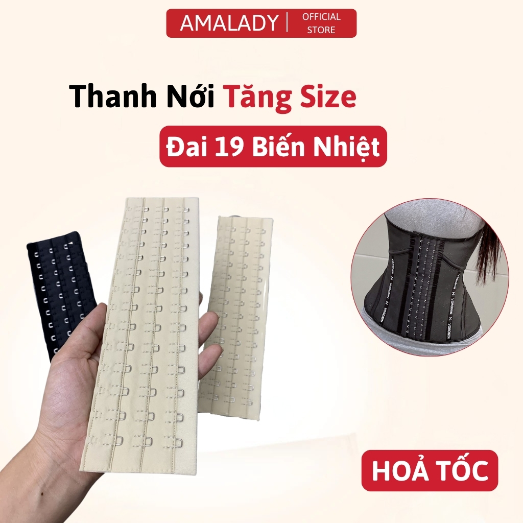 Thanh Nối Đai Nịt Bụng VORONIN - Giúp Tăng Thêm 1 Size